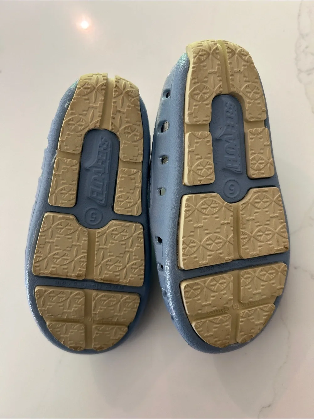 Baby floafers Casual Slip-On Shoes in dusty Blue
